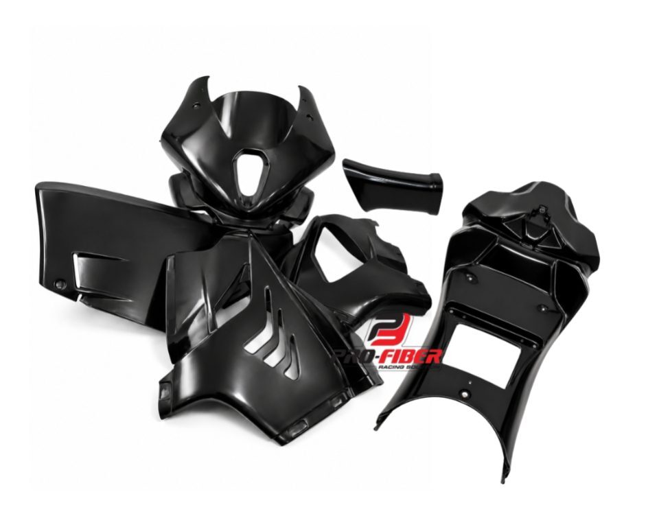 black gelcoat finish_BMW M1000RR_2025_complete_with air intake black gelcoat finish_BMW M1000RR_2025_complete_with air intake