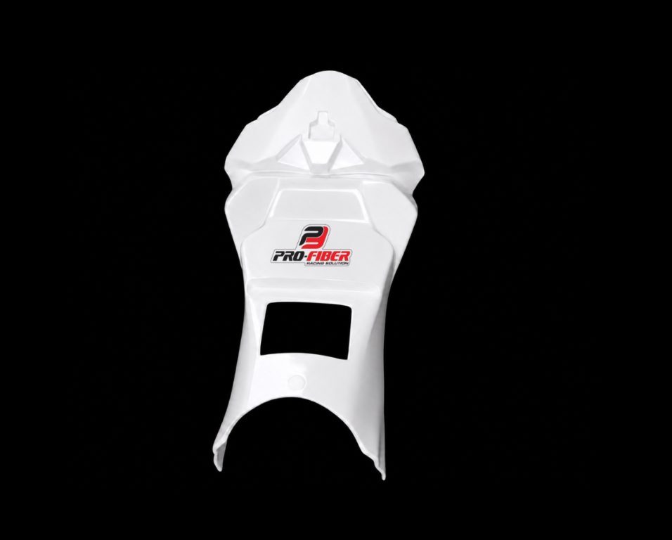 white gelcoat finish_BMW M1000RR_2025_seat unit white gelcoat finish_BMW M1000RR_2025_seat unit